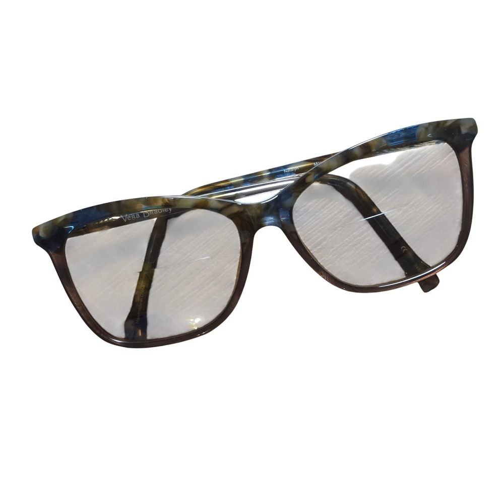 Vera Bradley Natalyn Moonlight Garden Tortoise Eyeglass Frames Only 54-15-135